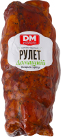 Рулет Домашний Дніпровський м'ясокомбінат в/к в/с кг