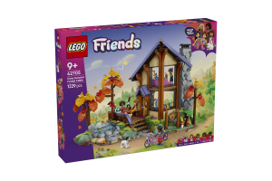 Конструктор для детей от 9лет №42705 Cozy autumn forest cabin Friends Lego 1229эл