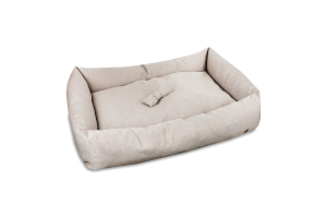 Лежак д/собак Патрік №4 бежевий прямокутний 70*100*22см Матис
