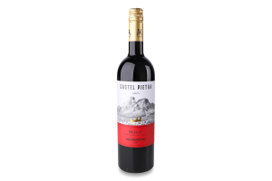 Вино 0.75л 12.5% червоне сухе Merlot Castel Pietra Mezzacorona пл