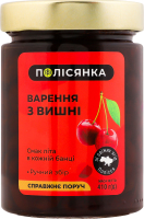 Варення з вишні стерилізоване Полісянка с/б 410г