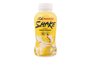 Коктейль молочный 1.5% ультрапастеризованный Шейк со вкусом кокоса-ананаса Яготинський п/бут 270г