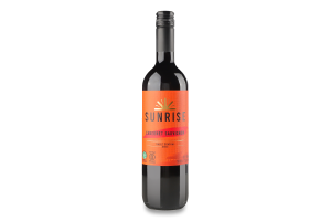 Вино 0.75л 12% червоне сухе Каберне Совіньйон Sunrise пл