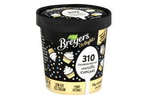 Breyers Delights Low Fat Ice Cream Vanilla Cupcake
