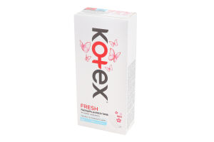 Прокладки ежедневные женские гигиенические Deo Normal Kotex 20шт
