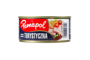 Конс М'ясо Pamapol 300 г для туристів И418 (Польща)