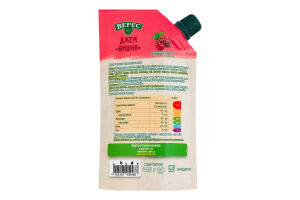 Джем нестерилизованный Вишня Верес д/п 140г