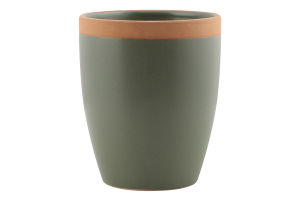 Кружка зеленая керамика 380мл №1455930 Афина Nava 1шт