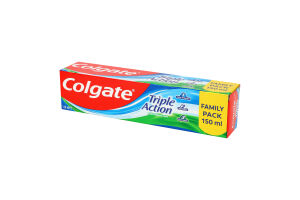 Паста зубна Triple Action Colgate 150мл