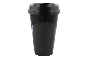 Стакан з кришкою пластик №L-00751 Qlux Ideas 1шт