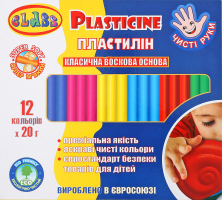 Пластилін Class Чисті руки MAXI 12 шт. ECO 7646С 240 г