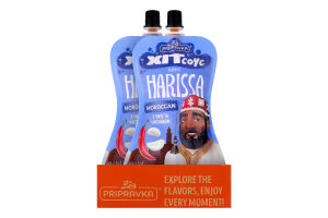 Соус с чили и чесноком Harissa Moroccan Хит соус Pripravka д/п 180г