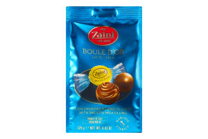 Цукерки Zaini Boule D'or з молоч кремом з мол шок