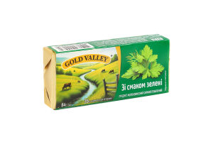 Продукт сирний 35% молоковмісний плавлений Зі смаком зелені Gold Valley м/у 64г