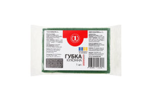 Губка кухонна ТМ "1" 1шт