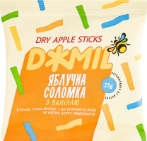 Соломка яблучна з ваніллю Dжmil м/у 25г