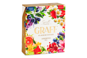 Чай Смакова фантазія Асорті Graff к/у 32х1.5г