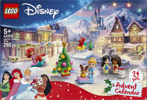Конструктор для детей от 5лет №43298 Advent calendar 2026 Disney Lego 290эл