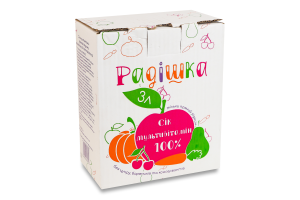 Сік прямого віджиму неосвітлений пастеризований Мультивітамін Радішка к/у 3л