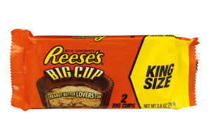 REESE'S King Size Peanut Butter Big Cup, 2.8 Ounces