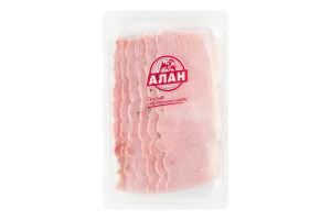 Буженина нарізка варена Столична Алан в/ґ кг