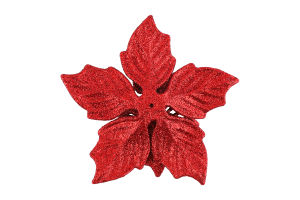 Подвеска Цветочек Блеск пластик 12см 2304-3