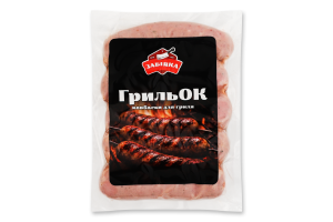 Ковбаски для гриля Грильок Забіяка н/к 1с кг