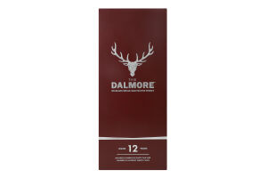 Виски 0.7л 40% шотландский односолодовый 12YO Dalmore к/у