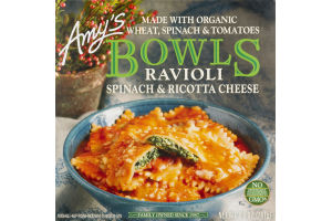 Amy's Bowls Ravioli Spinach & Ricotta Cheese