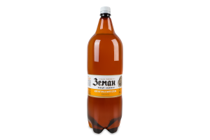 Пиво 2л 5.5% светлое пшеничное фильтрованное пастеризованное Kristallweizen Земан п/бут