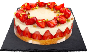 Торт Фрезьє з фісташкою