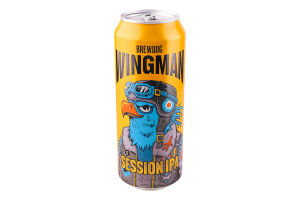 Пиво BrewDog Wingman світле з/б