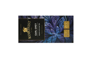 Чай черный Earl Grey Kolonist к/у 25х2г