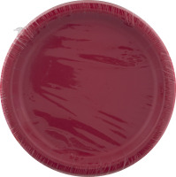 Smart Living Collection Lunch Plates Classic Red - 24 CT