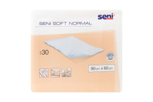 Пелюшки гігієнічні 90х60см Normal Soft Seni 30шт