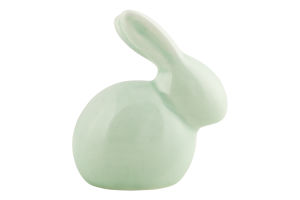 Статуетка MBM Home Кролик зелена 70мм MH-1930