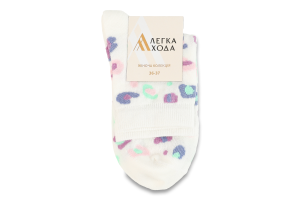 Шкарпетки жіночі Легка хода №5620 23 молоко