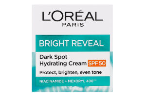 Крем для кожи лица увлажняющий против пигментных пятен SPF 50 Bright Reveal L'Oreal Paris 50мл
