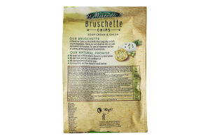 Брускетты хлебные запеченные Sour cream&onion Maretti м/у 140г