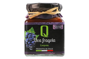 Джем Quattrociocchi з полуничного винограду