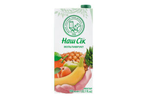 Нектар Мультифрукт Наш сік т/п 0.95л