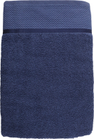 Рушник синій махровий 70*140см 360г/м2 Aisha
