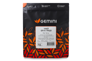 Чай Эрл Грей Gemini д/п 70г