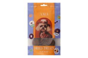 Ласощі д/собак Медальйони з куркою 85г AMA Treats
