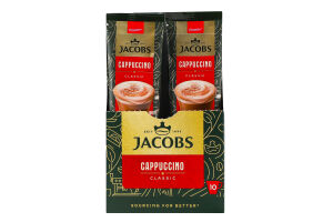 Напиток кофейный растворимый Капучино Classic Jacobs м/у 18.7г