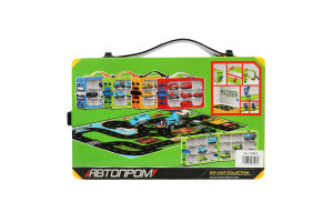 Набір іграшковий Машинки+килимок 28*19*8,5см PS004-4 Автопром