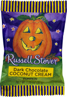 Russell Stover Dark Chocolate Pumpkin Coconut Cream