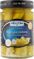 Перец Helcom зеленый фаршированный сыром