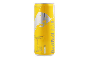 Напиток энергетический безалкогольный сильногазированный Tropical The Yellow Edition Red Bull ж/б 250мл