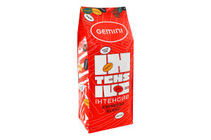 Кофе натуральный жареный в зернах Espresso Blend Intensive Gemini 1с м/у 1кг